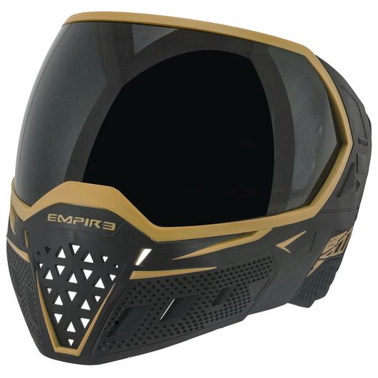 Masky thermal- EVS GOGGLE (BLACK/GOLD) Lens Clear
