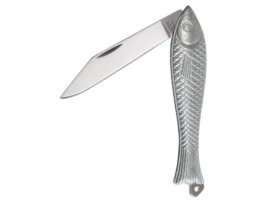 Nože, nářadí, sebeobrana-Nůž Rybička stríbrná 130-NZn-1