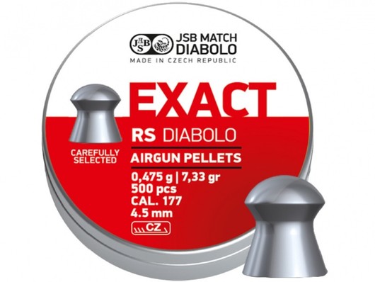 DIABOLO / BROKY BB-Diabolo Exact RS 500ks cal.4,52mm