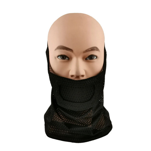 Masky drátěné-Face Warrior Mask - Black 