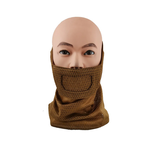 Masky drátěné-Face Warrior Mask - Tan