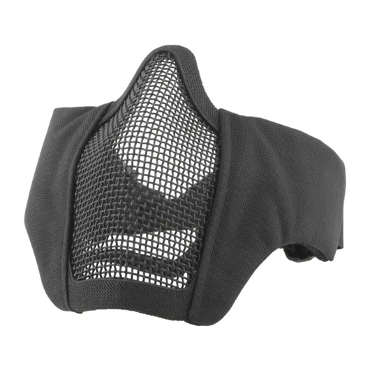 Masky drátěné-Drátěná maska Stalker Evo s montáží na helmu - Černá