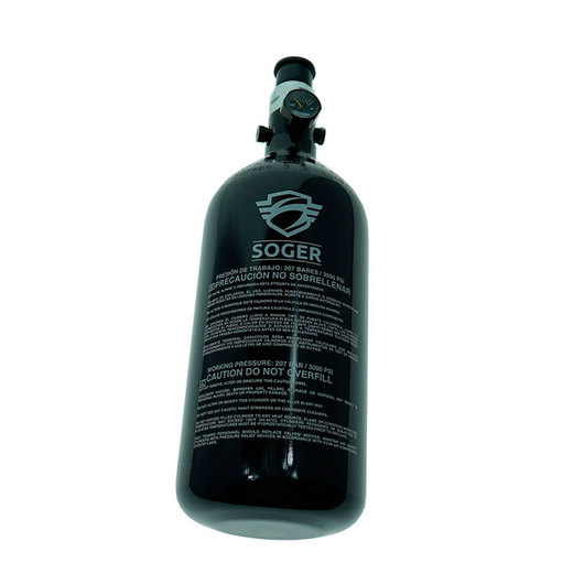 Vzduchové láhve-GF Bottle 48ci 3K with regulator