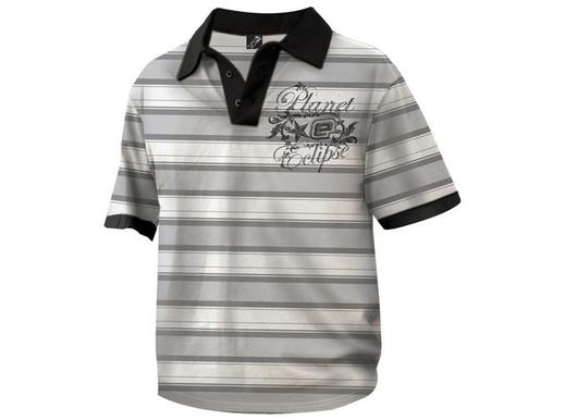 Od pasu nahoru-Roman PK Shirt Grey Stripe M